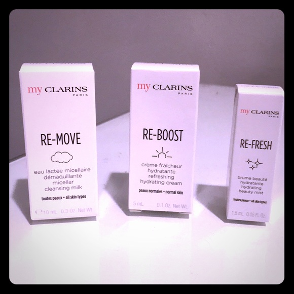 clarins reboost set